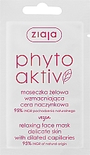 Kup Wzmacniająca maseczka żelowa do cery naczynkowej - Ziaja PhytoAktiv