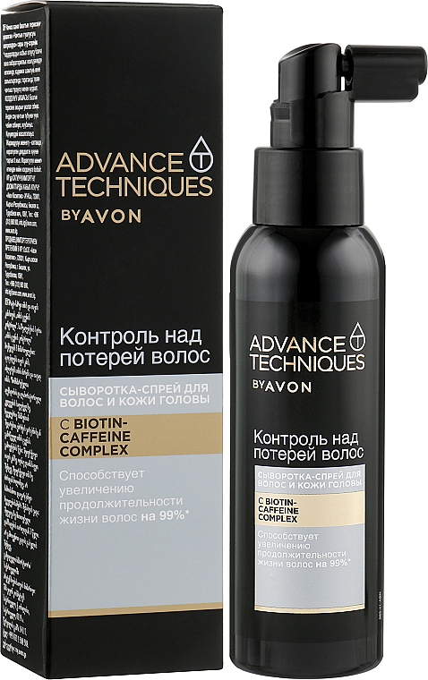 Serum-spray przeciw wypadaniu włosów - Avon Advance Techniques Serum — Zdjęcie N2