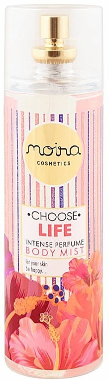 Perfumowana mgiełka do ciała - Moira Cosmetics Choose Life Body Mist — Zdjęcie N1