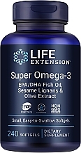 Kwas Omega-3 w żelowych kapsułkach - Life Extension Super Omega-3 — Zdjęcie N3