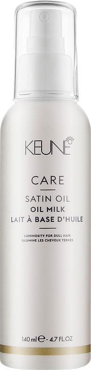 Luksusowy zabieg nawilżający do włosów - Keune Care Satin Oil Milk — Zdjęcie N1