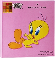 PRZECENA! Paleta cieni do powiek, 9 kolorów - I Heart Revolution Looney Tunes Tweety Bird Shadow Palette * — Zdjęcie N2
