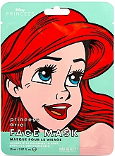 Nawilżająca maseczka w płachcie do twarzy - Mad Beauty Disney POP Princess Face Mask Ariel — Zdjęcie N1