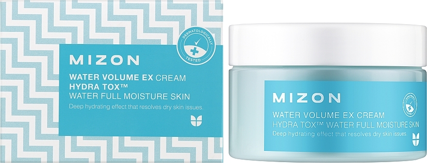 Intensywnie nawilżający krem do twarzy - Mizon Water Volume EX Cream — Zdjęcie N2