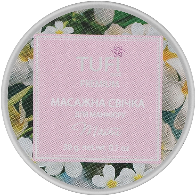Świeca do masażu Tahiti - Tufi Profi Premium — Zdjęcie N1