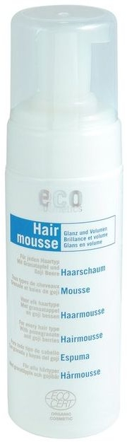 Pianka do włosów z granatem i jagodami goji - Eco Cosmetics Hair Mousse — Zdjęcie N1