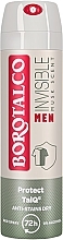 Dezodorant w sprayu dla mężczyzn - Borotalco Men Invisible Dry Deodorant — Zdjęcie N1