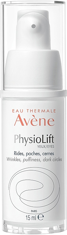 Liftingujący krem przeciw zmarszczkom, cieniom pod oczami i opuchnięciom - Avène Physiolift Yeux-Eyes