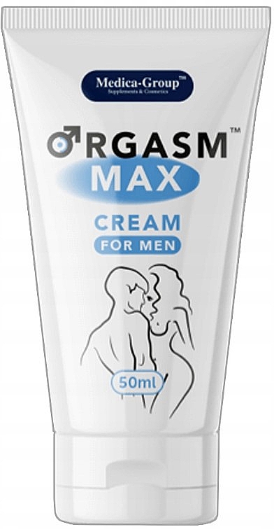 Intymny krem na mocną i długą erekcję - Medica-Group Orgasm Max Cream For Men — Zdjęcie N1