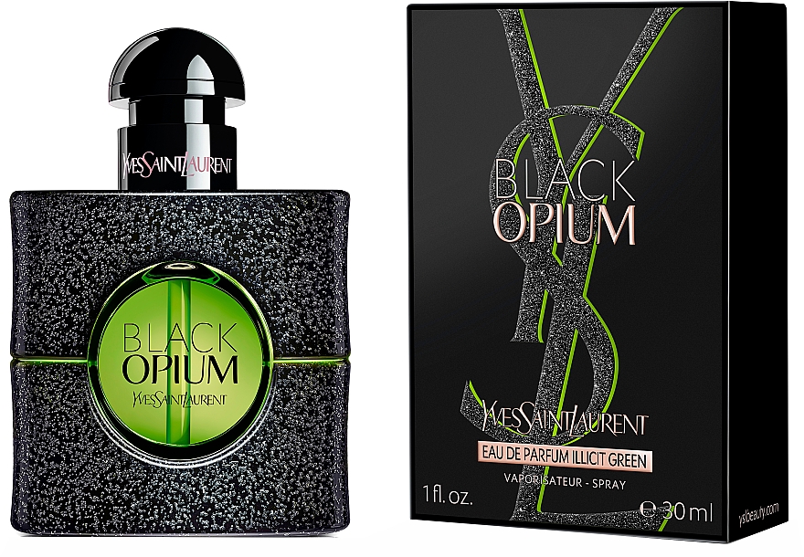 Yves Saint Laurent Black Opium Illicit Green - Woda perfumowana — Zdjęcie N2