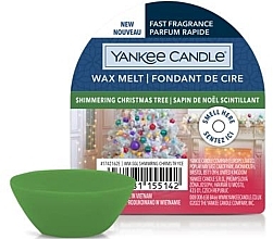 Wosk aromatyczny - Yankee Candle Shimmering Christmas Tree Wax Melts  — Zdjęcie N1