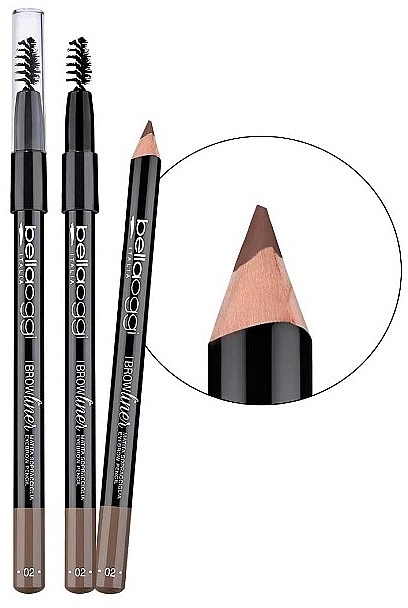 Kredka do brwi - Bellaoggi I Brow Liner — Zdjęcie N1