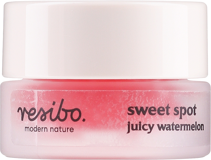 Regenerujący peeling do ust z soczystym arbuzem - Resibo Sweet Spot Juicy Watermelon — Zdjęcie N1