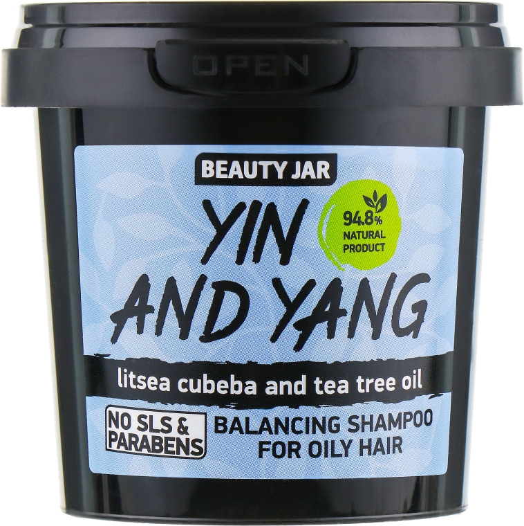 Szampon do włosów tłustych Yin and Yang - Beauty Jar Shampoo For Oily Hair