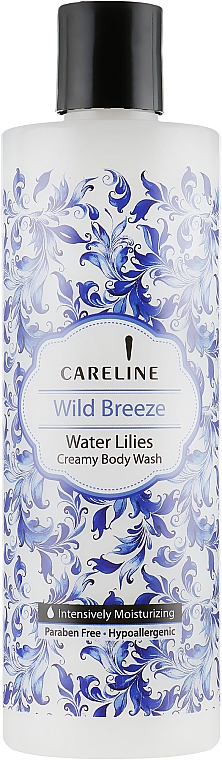 Kremowy żel pod prysznic Lilia wodna - Careline Wild Breeze Water Lilies — Zdjęcie N1