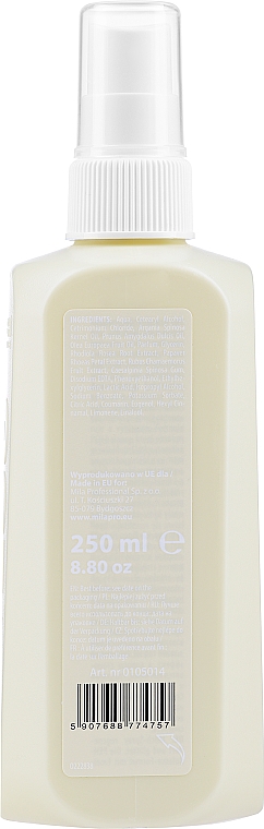 Regenerujące mleczko w sprayu do włosów - Mila Professional Hair Cosmetics Milk Be Eco SOS Nutrition — Zdjęcie N2