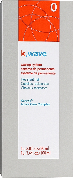 Profesjonalny zestaw do trwałej ondulacji włosów opornych - Lakmé K.Wave Perm 0 — Zdjęcie N1
