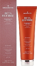 Regenerująca maska ​​do włosów zniszczonych - Medavita Beta Refibre Recontructive Hair Mask — Zdjęcie N3