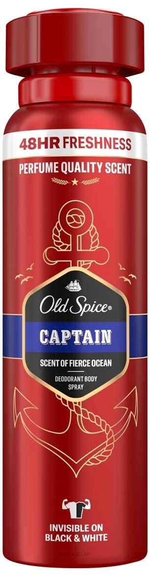 Dezodorant w sprayu - Old Spice Captain Deodorant Spray — Zdjęcie 150 ml