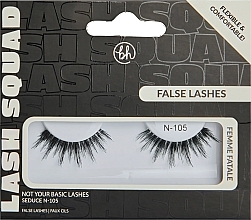 Sztuczne rzęsy - BH Cosmetics Femme Fatale False Eyelashes N-105  — Zdjęcie N1
