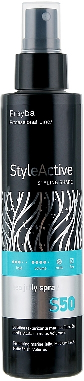 Spray do stylizacji włosów - Erayba Style Active Sea Jelly Spray S50 — Zdjęcie N1