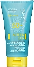 Kup Żelowy krem z filtrem przeciwsłonecznym do skóry wrażliwej i problematycznej - BioNike Acteen Sun Cream-Gel SPF50+ Acneic Trend Seborroic Skin