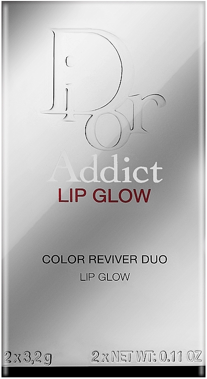 Zestaw - Dior Addict Lip Glow (lip/balm/3.2g + lip/balm/3.2g) — Zdjęcie N1