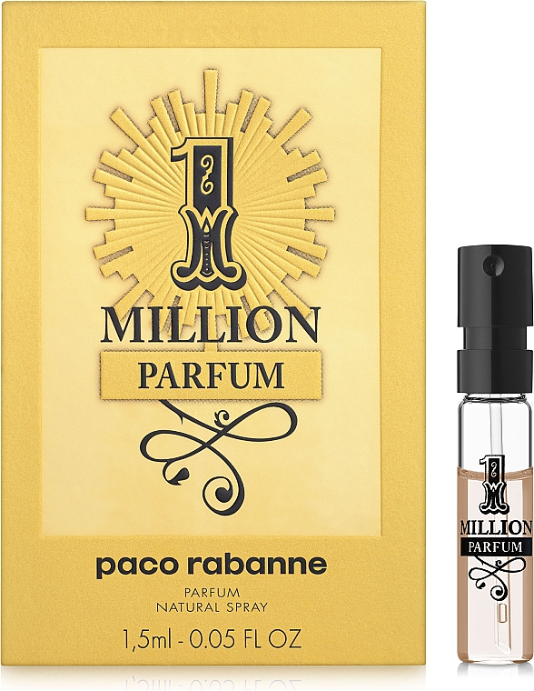 Paco Rabanne 1 Million Parfum - Perfumy (próbka) — Zdjęcie N1