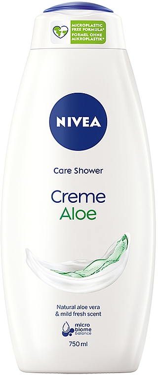 Aloesowy żel pod prysznic - NIVEA Care Shower Cream Natural Aloe Vera
