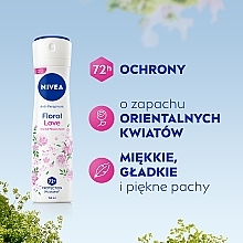 Antyperspirant w sprayu - NIVEA Anti-Perspirant Floral Love Limited Edition — Zdjęcie N3