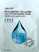 Kup Maseczka do twarzy w płachcie - Lebelage Hyaluronic Collagen Solution Mask
