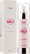 Rozjaśniający krem do twarzy z proteinami mleka - Prreti Pure White Milk Cream — Zdjęcie N5