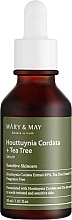Łagodzące serum do twarzy z pstrolistką sercowatą i drzewem herbacianym - Mary & May Houttuynia Cordata + Tea Tree Serum — Zdjęcie N1
