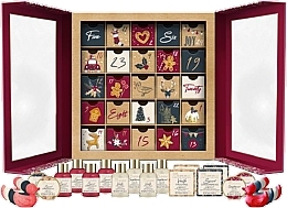 Zestaw Kalendarz adwentowy, 24 produkty - Baylis & Harding The Fuzzy Duck Winter Wonderland Luxury 24 Days Of Beauty Advent Calendar Gift Set — Zdjęcie N1