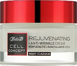 Przeciwzmarszczkowy krem do twarzy na noc, 65+ - Helia-D Cell Concept Cream — Zdjęcie N5