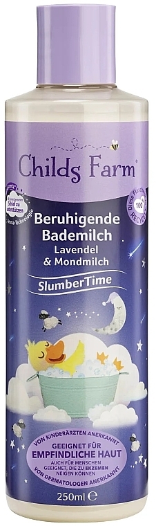 Pianka do kąpieli - Childs Farm Slumber Time Lavender & Moon Milk Bath Soak — Zdjęcie N1