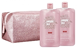 Zestaw (bag + milk 200 ml + cream 200 ml) - Pupa Glitter Lab Happiness Potion — Zdjęcie N1