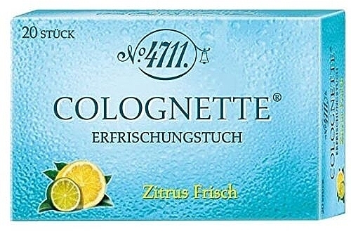 	Maurer & Wirtz 4711 Remix Cologne Fresh Lemon - Perfumowane chusteczki do twarzy — Zdjęcie N3