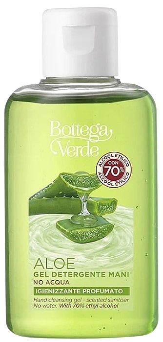 Żel do dezynfekcji rąk - Bottega Verde Aloe Hand Cleansing Gel — Zdjęcie N1