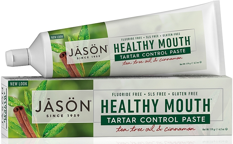 Pasta do zębów redukująca kamień nazębny - Jason Natural Cosmetics Healthy Mouth Tartar Control Toothpaste — Zdjęcie N1
