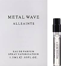 Allsaints Metal Wave - Woda perfumowana (próbka) — Zdjęcie N1