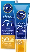 Kup Ochronny krem do twarzy SPF 50 - NIVEA SUN Alpin Sun Cream for Face SPF 50+