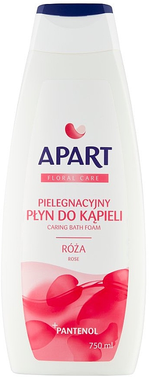 Kremowa pianka do kąpieli Róża - Apart +Pantenol Floral Care Creamy Bath Foam Rose — Zdjęcie N1
