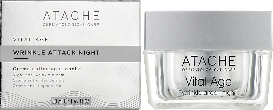 Krem przeciwzmarszczkowy na noc - Atache Retinol Vital Age Cream Night — Zdjęcie N2