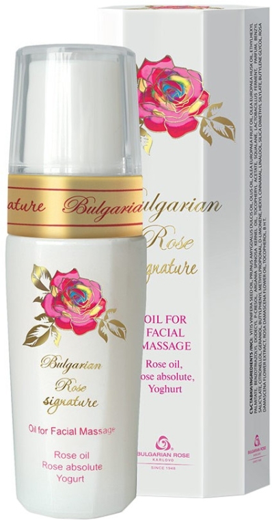 Olejek do masażu twarzy - Bulgarian Rose Signature Oil For Facial Massage