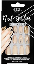 Zestaw sztucznych paznokci - Ardell Nail Addict Premium Artifical Nail Set Nude Jeweled — Zdjęcie N1