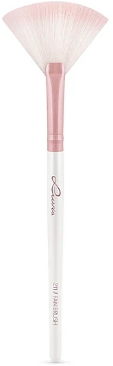 Pędzel do rozświetlacza, 211 Candy - Luvia Cosmetics Fan Brush — Zdjęcie N1