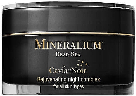 Odmładzający kompleks na noc do twarzy z czarnym kawiorem - Mineralium Caviar Noir Rejuvenating Night Complex — Zdjęcie N1