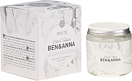Kup Naturalna biała pasta do zębów - Ben & Anna Natural White Toothpaste