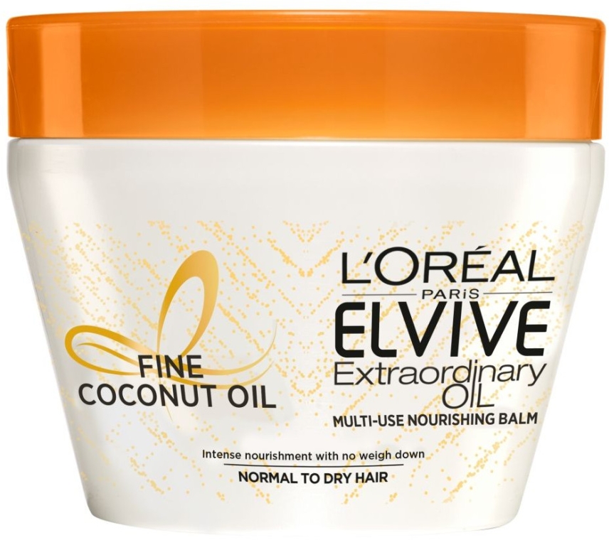 Odżywcza maska do włosów normalnych i suchych Olejek kokosowy - L'Oreal Paris Elseve Magiczna moc olejków — Zdjęcie N2